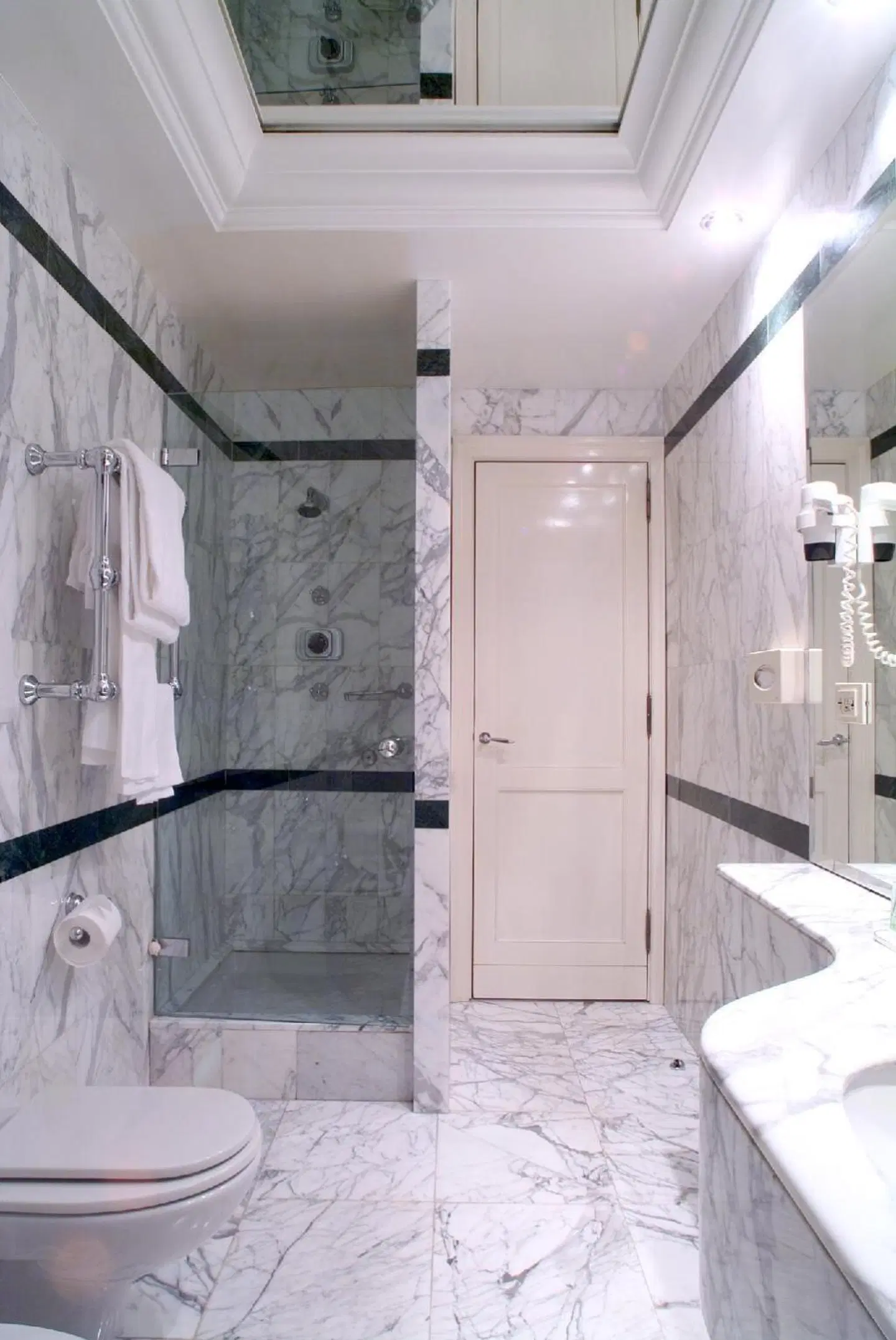 Hotel Albani Firenze Badezimmer