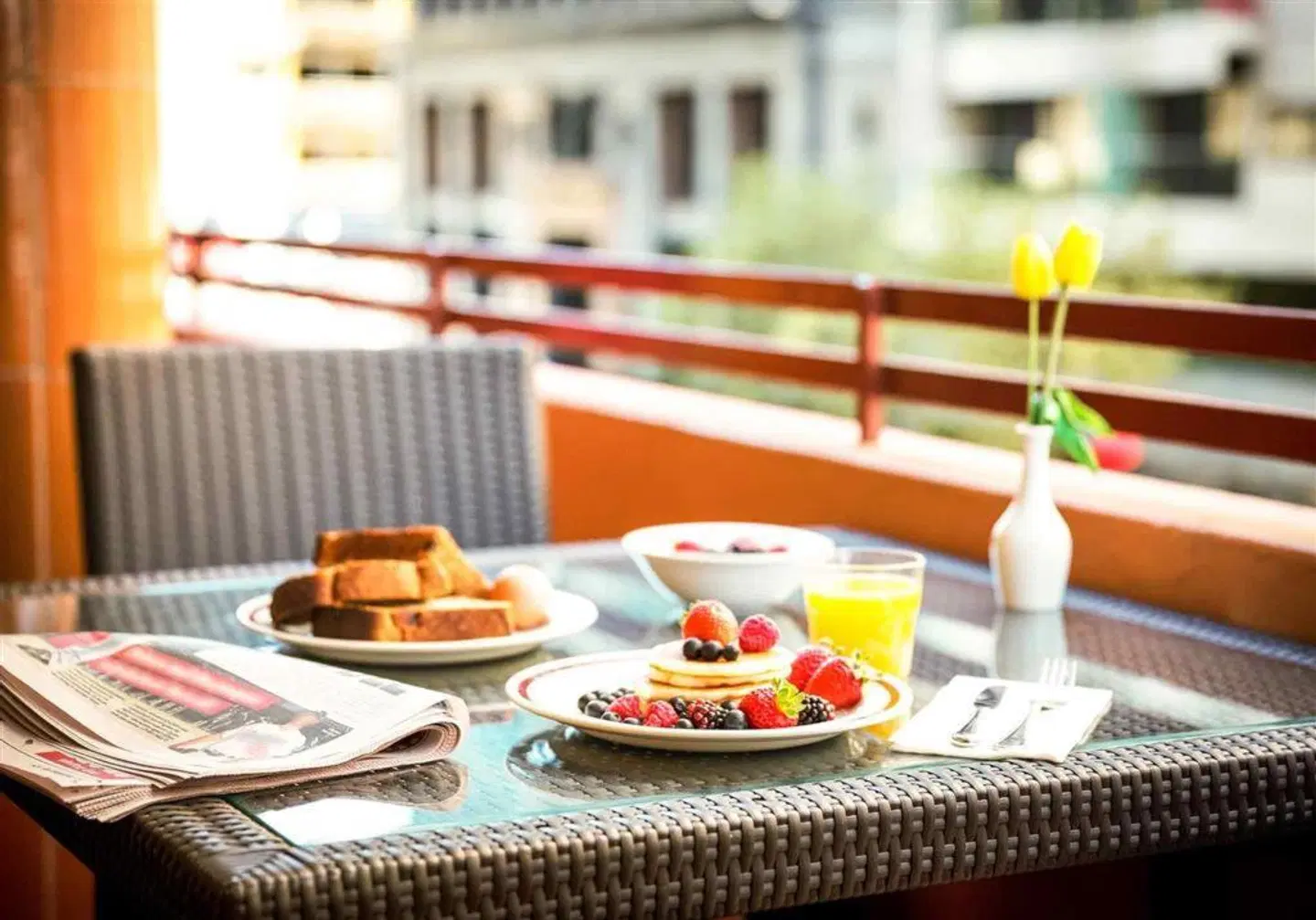 ibis Sydney World Square Terrasse