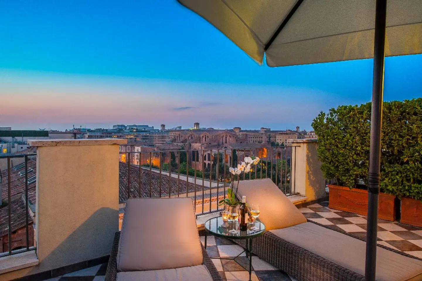 Hotel Nord Nuova Roma Terrasse