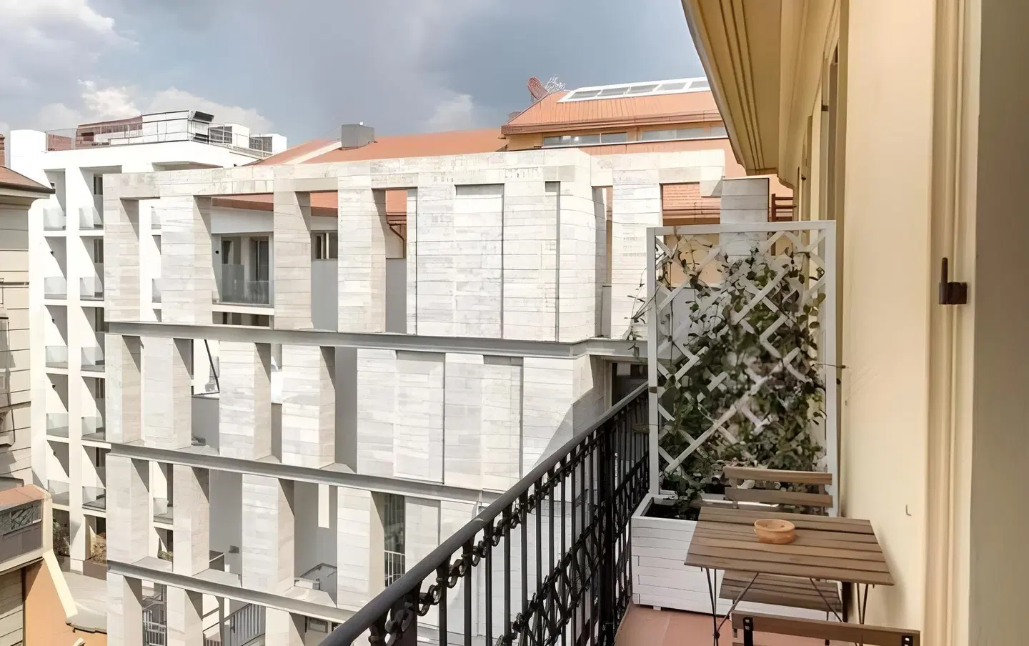 Apollo Guest House Terrasse