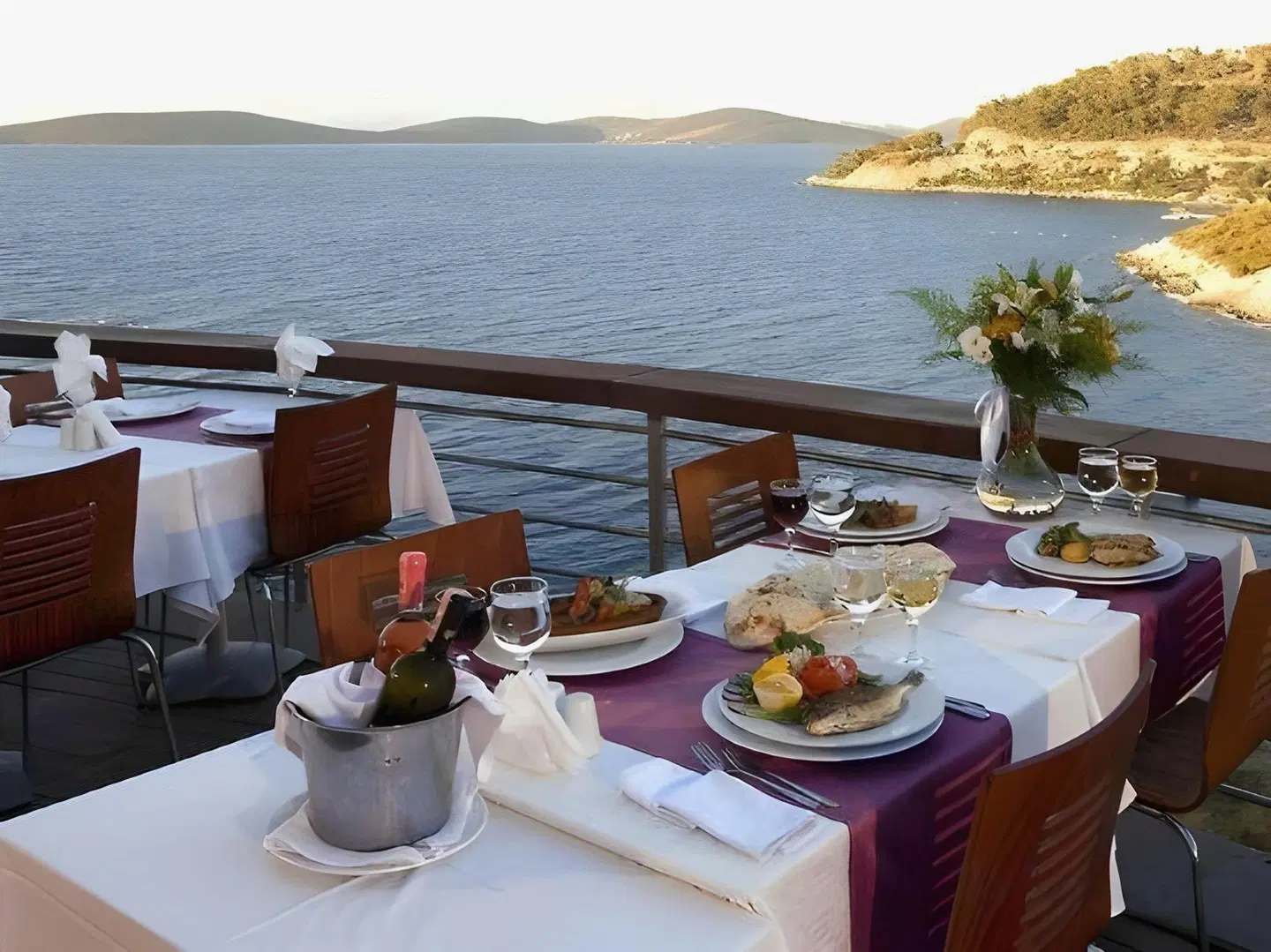 DUJA Bodrum Terrasse