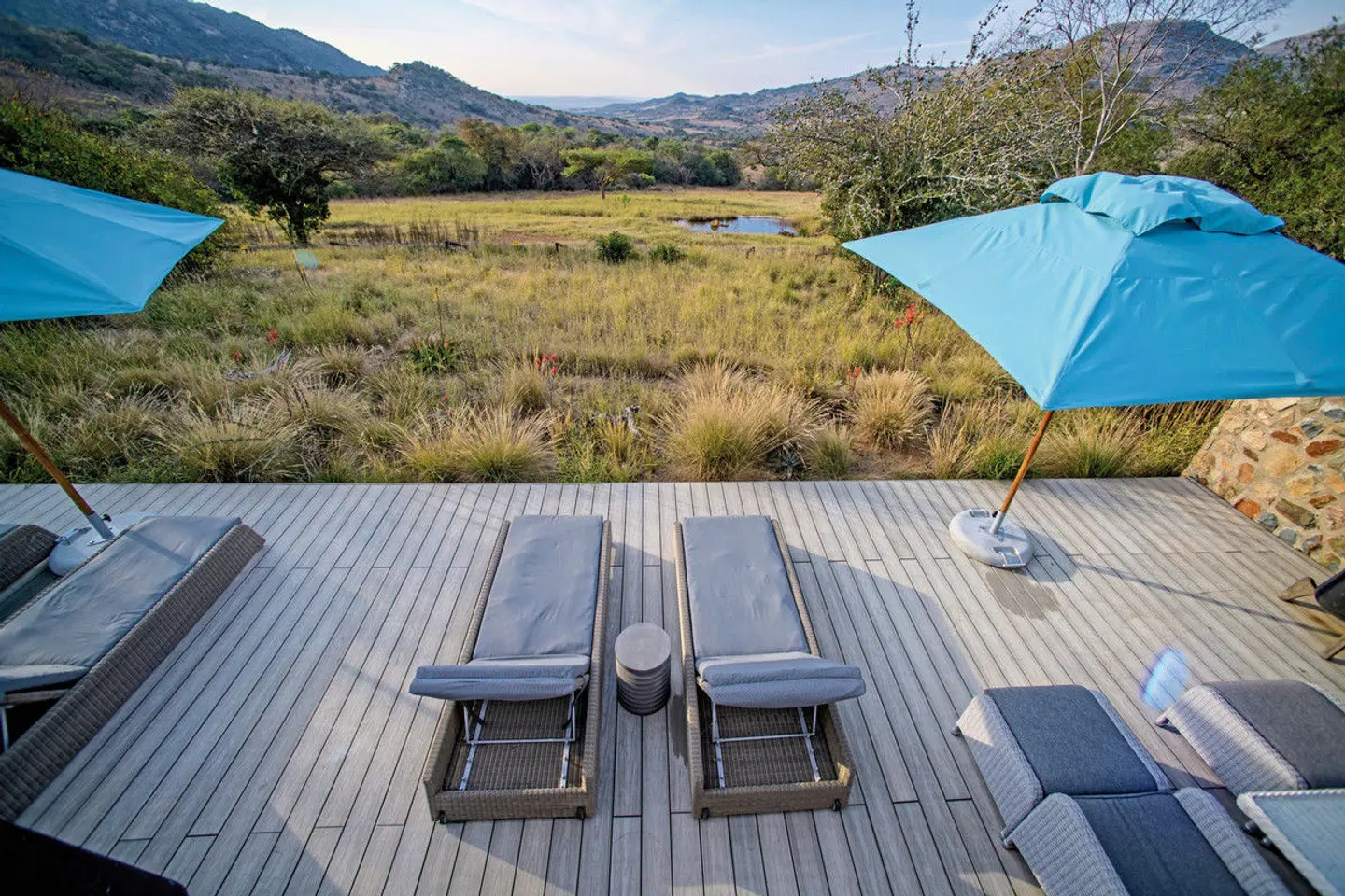 Babanango Game Reserve Terrasse