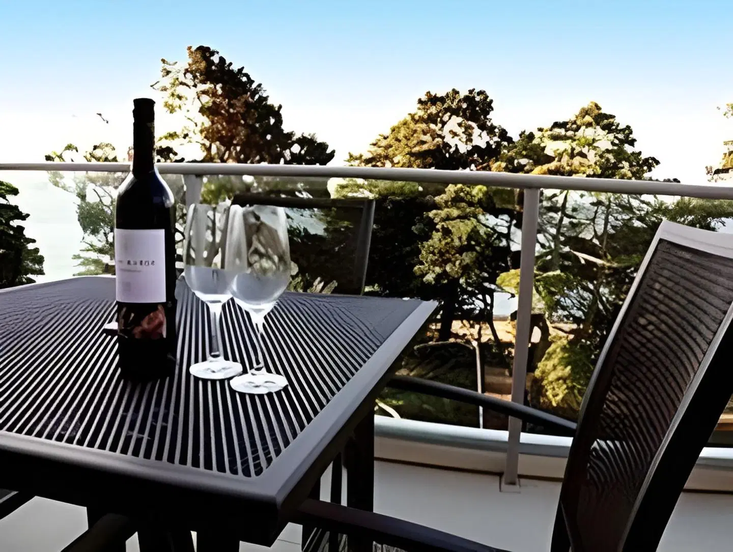 Waves Apartments Terrasse