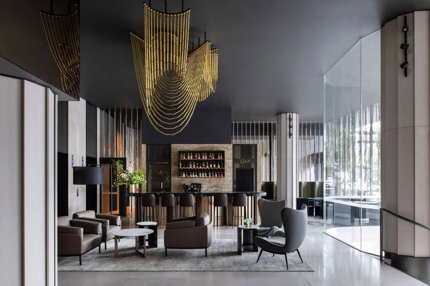 Melbourne Marriott Hotel Docklands LOUNGE_LOBBY