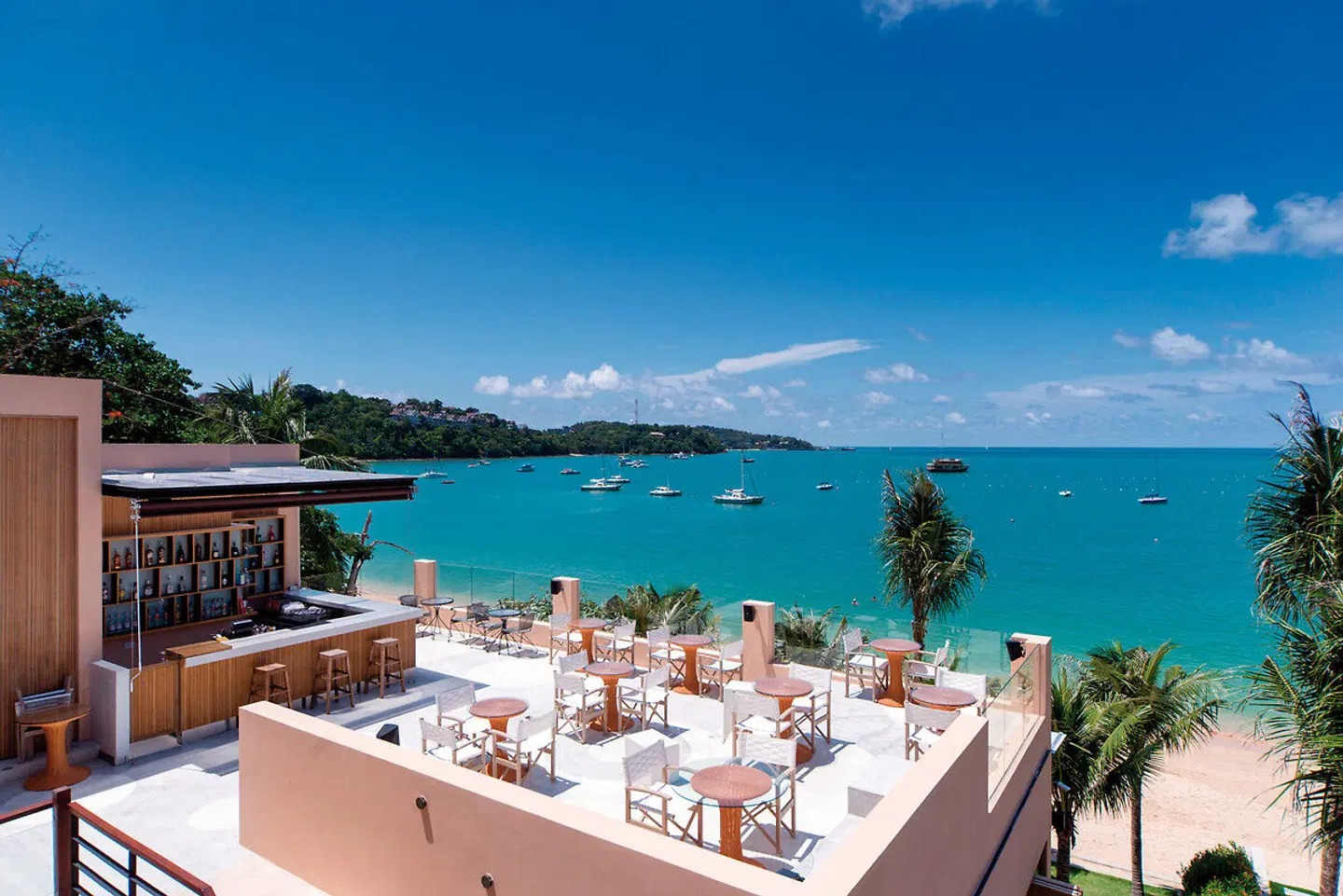 Bandara Pool Villas, Phuket Terrasse