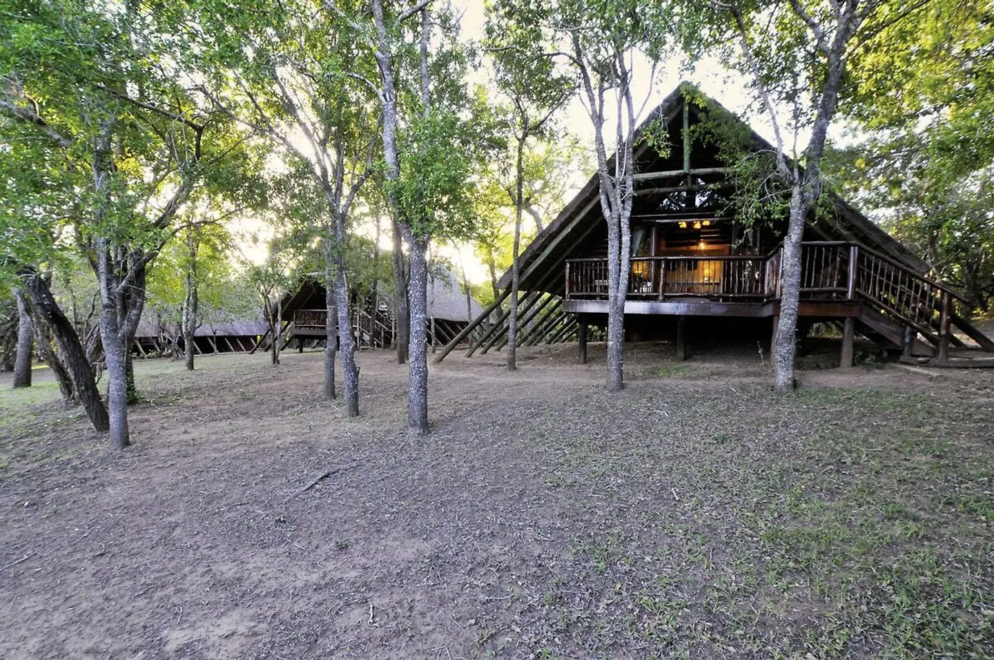 Hluhluwe River Lodge Terrasse