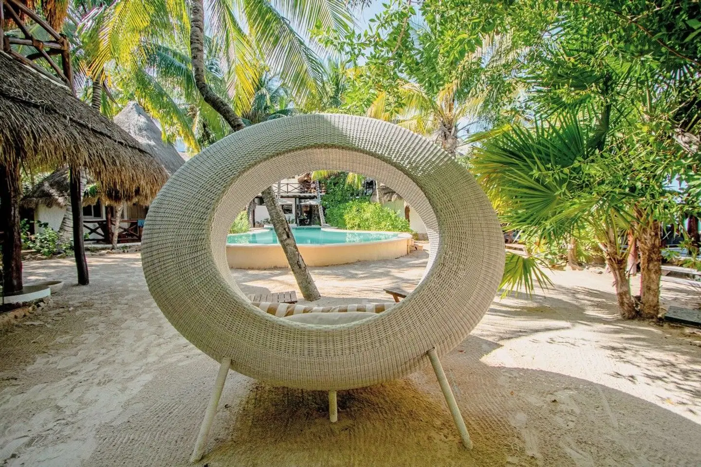Las Nubes de Holbox Garten