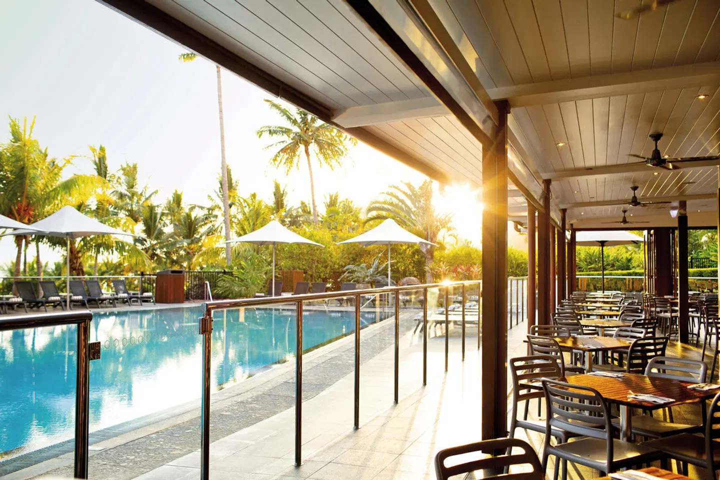 Hamilton Island Reef View Hotel Terrasse