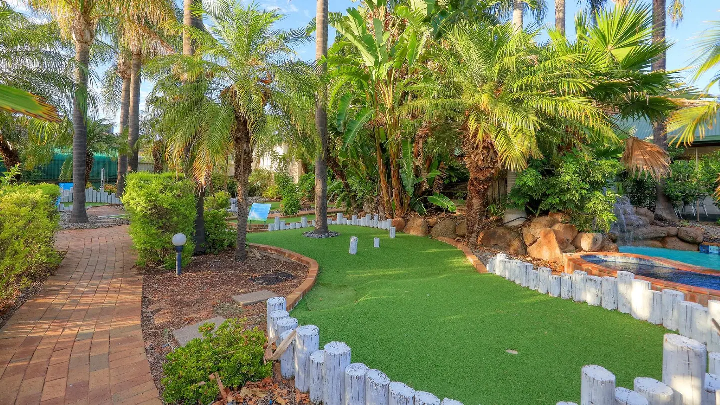 Swan Hill Resort Garten