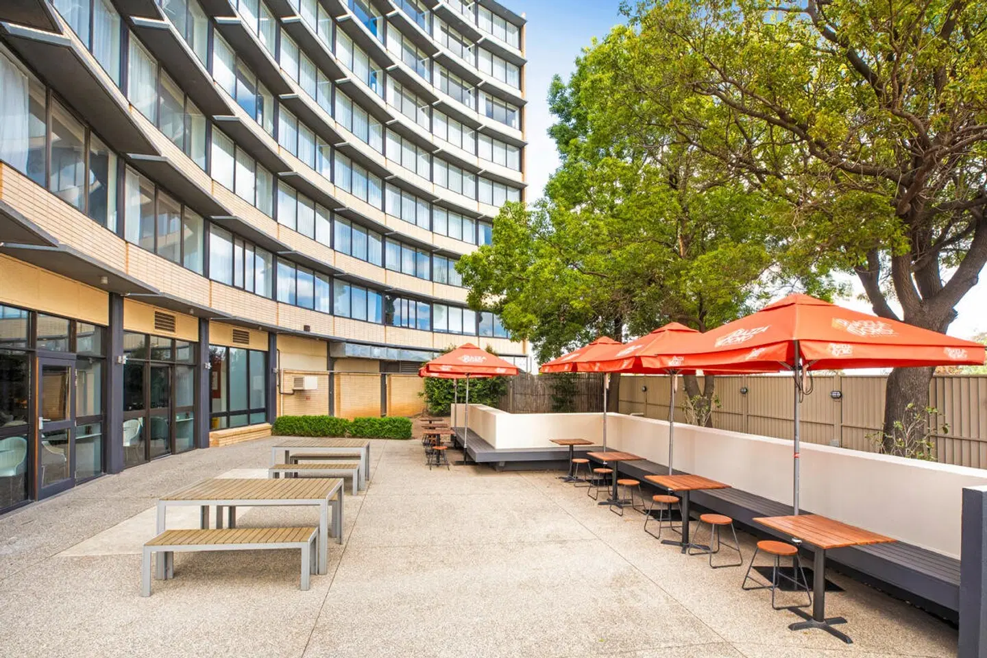 Holiday Inn Melbourne Airport Terrasse