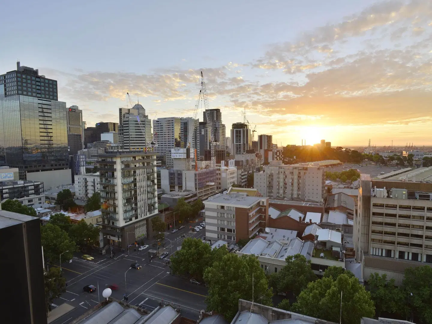 Mercure Melbourne Therry Street Terrasse