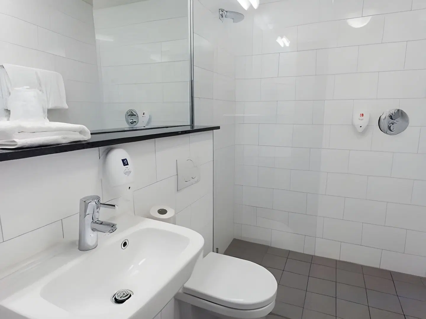 Singel Hotel Amsterdam Badezimmer