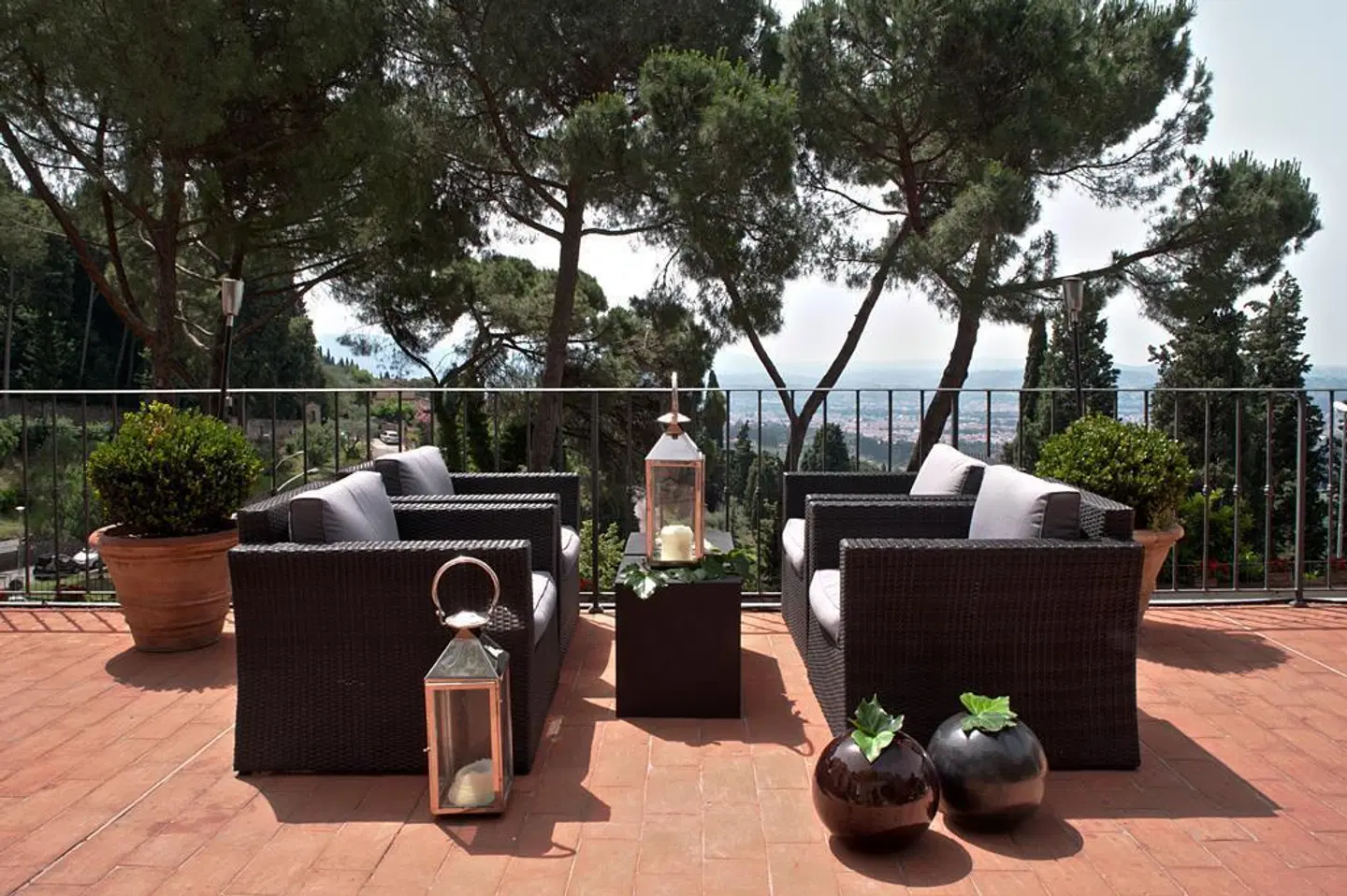 Villa Fiesole Terrasse