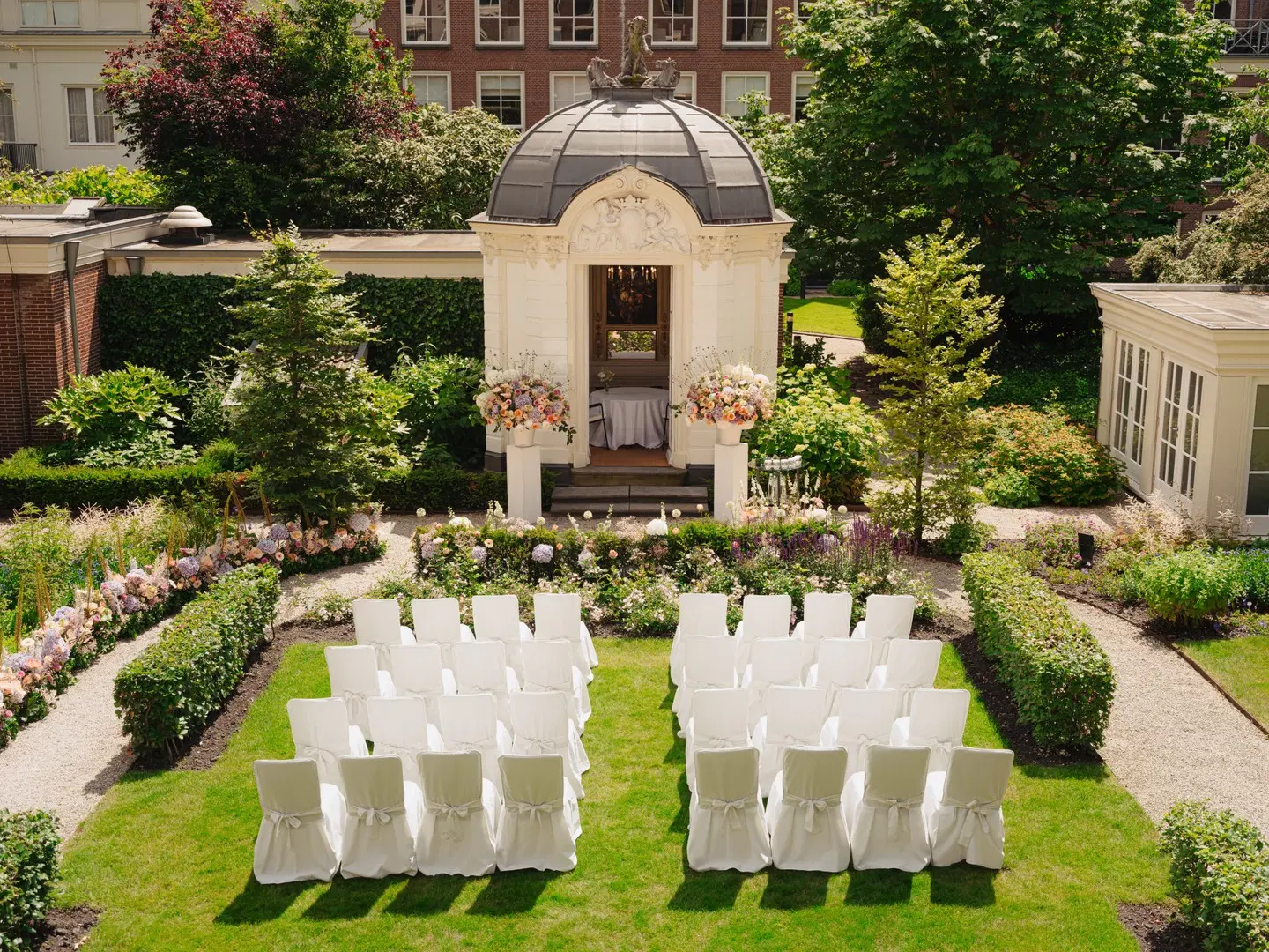 Waldorf Astoria Amsterdam Garten