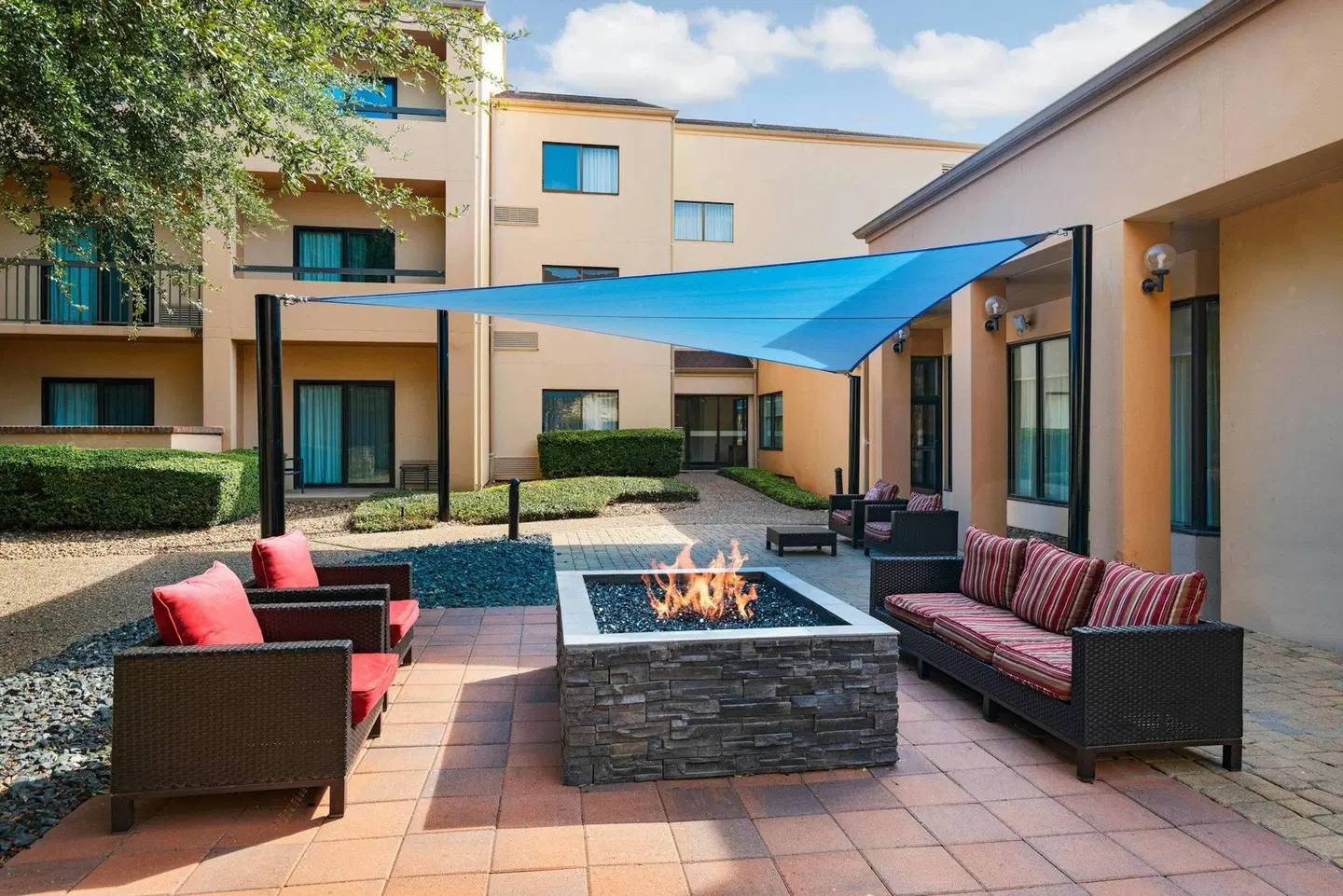 Courtyard by Marriott San Antonio Medical Center Terrasse