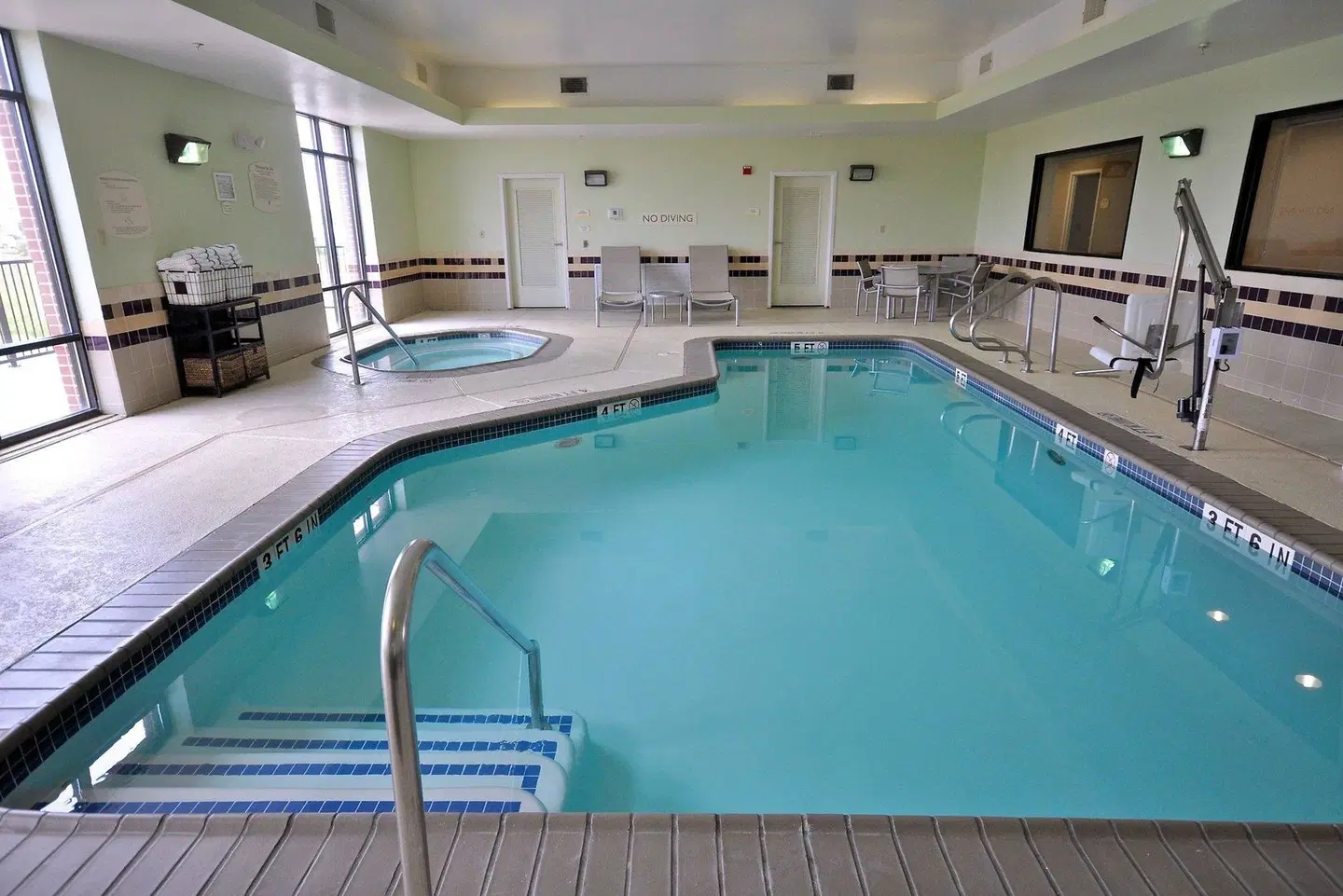 SpringHill Suites by Marriott Galveston Island Hallenbad