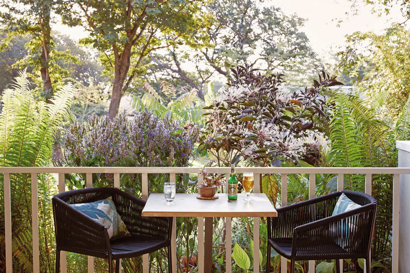 Pioneers Lodge Terrasse