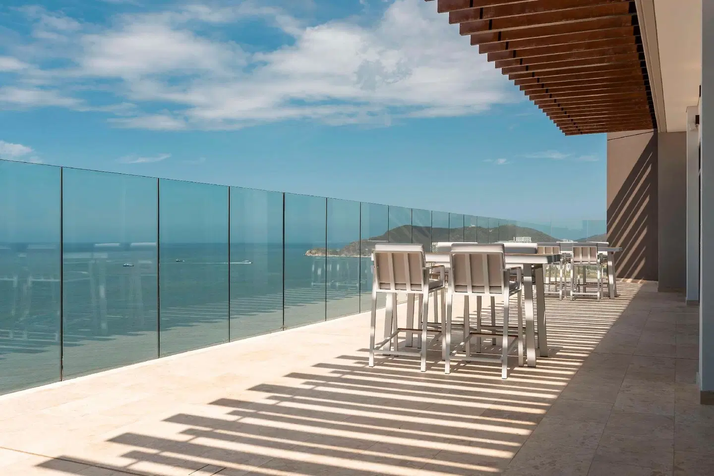 Hilton Santa Marta Terrasse