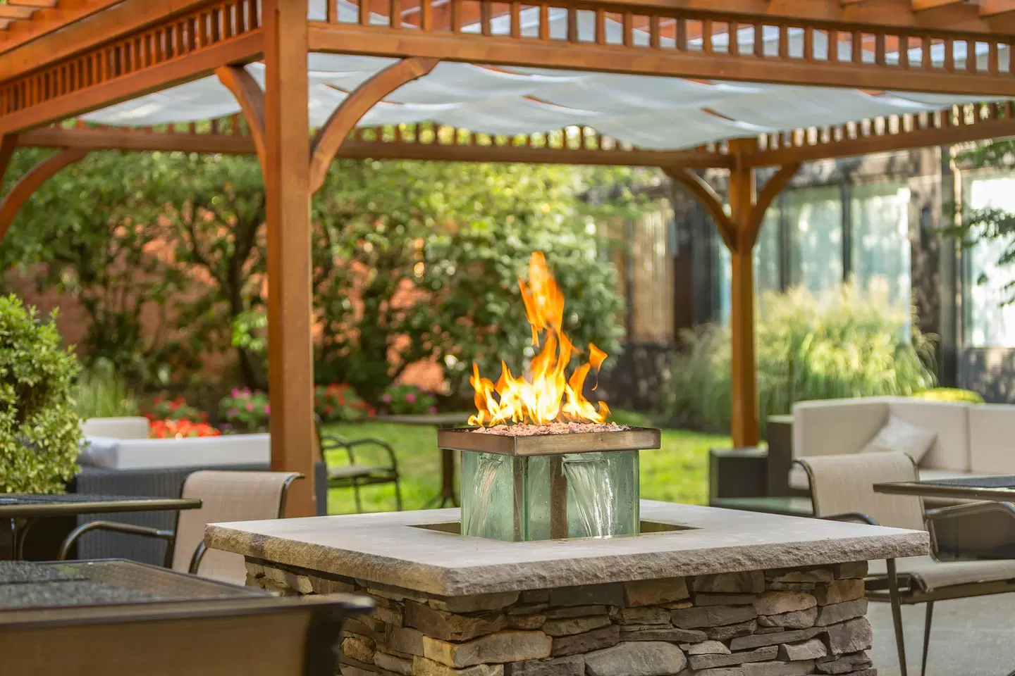 DoubleTree by Hilton Hotel Boston-Andover Terrasse