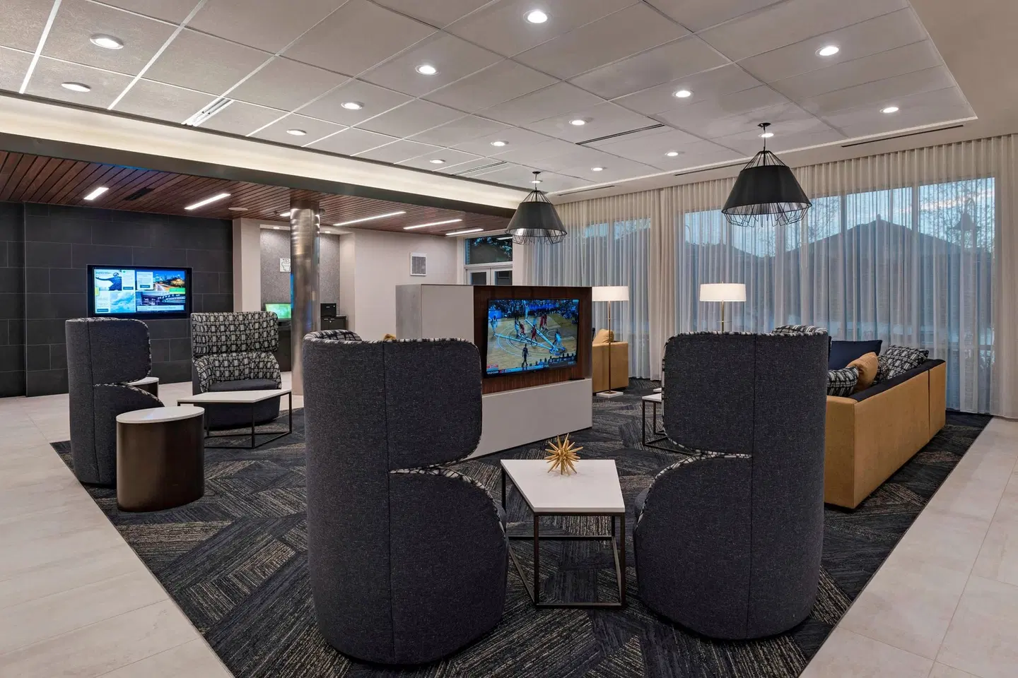 Courtyard by Marriott Houston Sugar Land/Lake Pointe LOUNGE_LOBBY