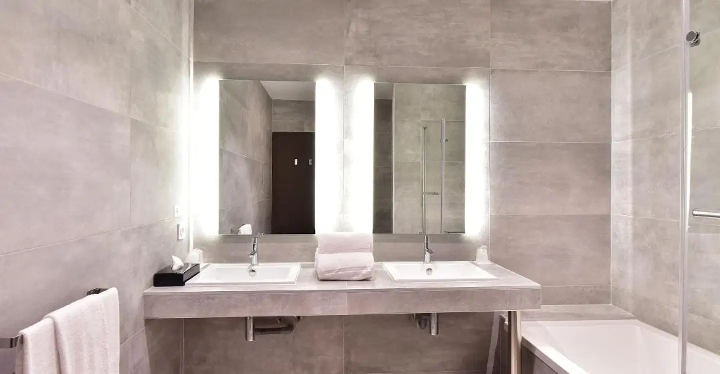 Central Park Hotel & Spa Badezimmer