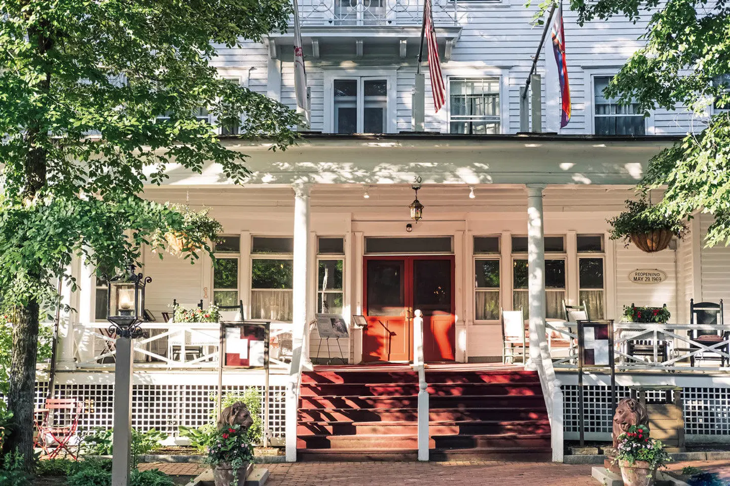 The Red Lion Inn Terrasse