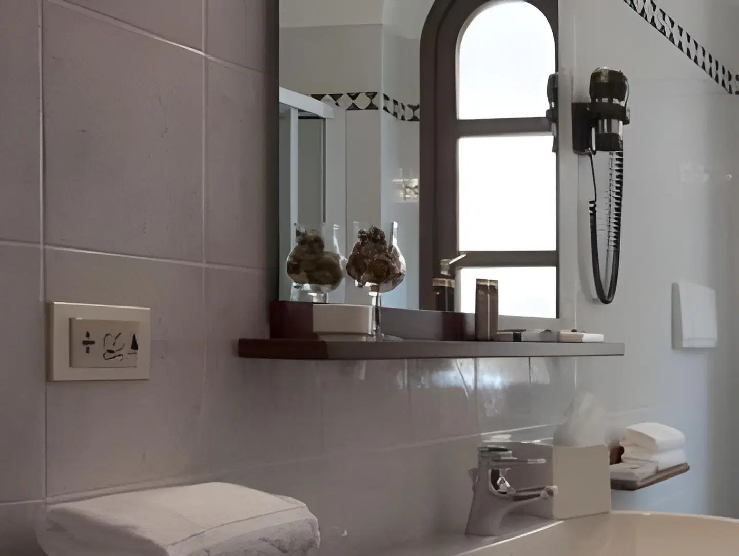 Le Torri Hotel Badezimmer