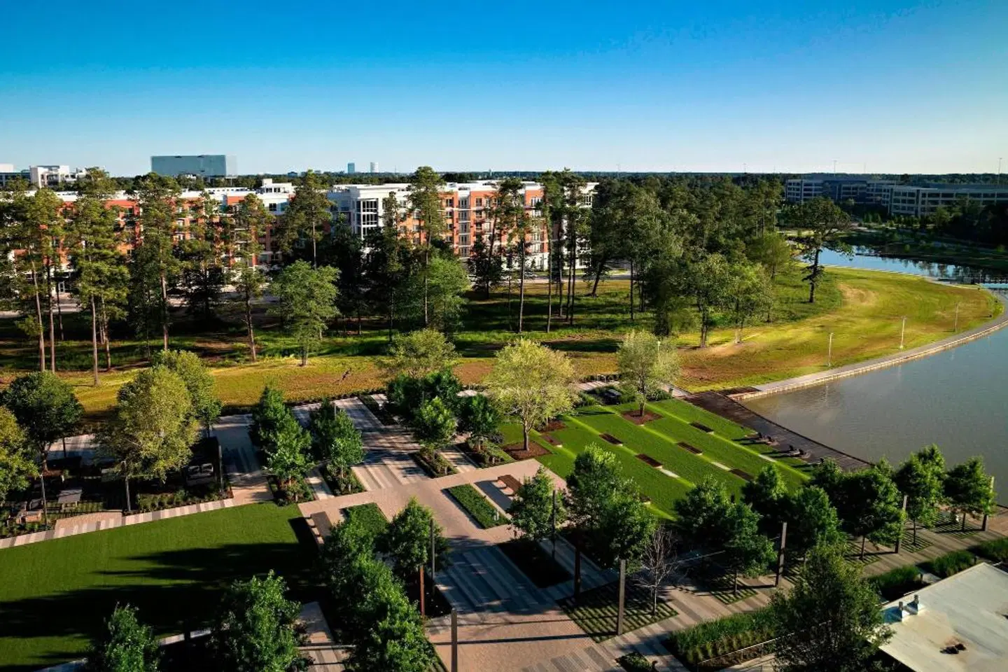 Houston CityPlace Marriott at Springwoods Village Garten