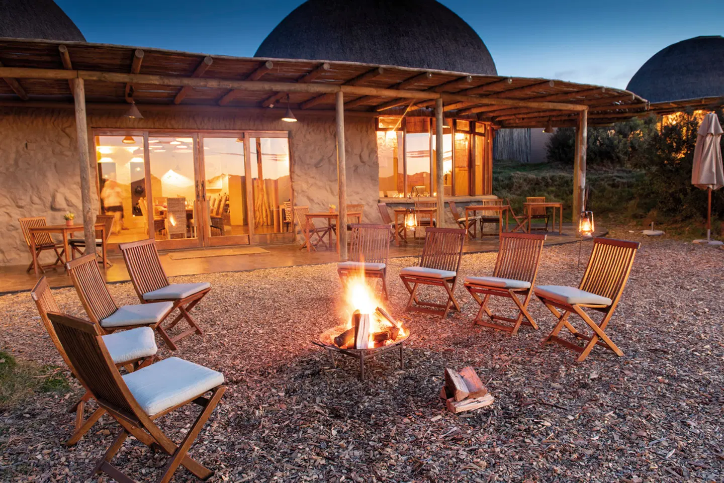 Gondwana Game Reserve Terrasse