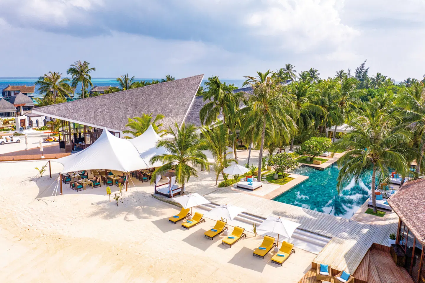 OZEN RESERVE Bolifushi Terrasse