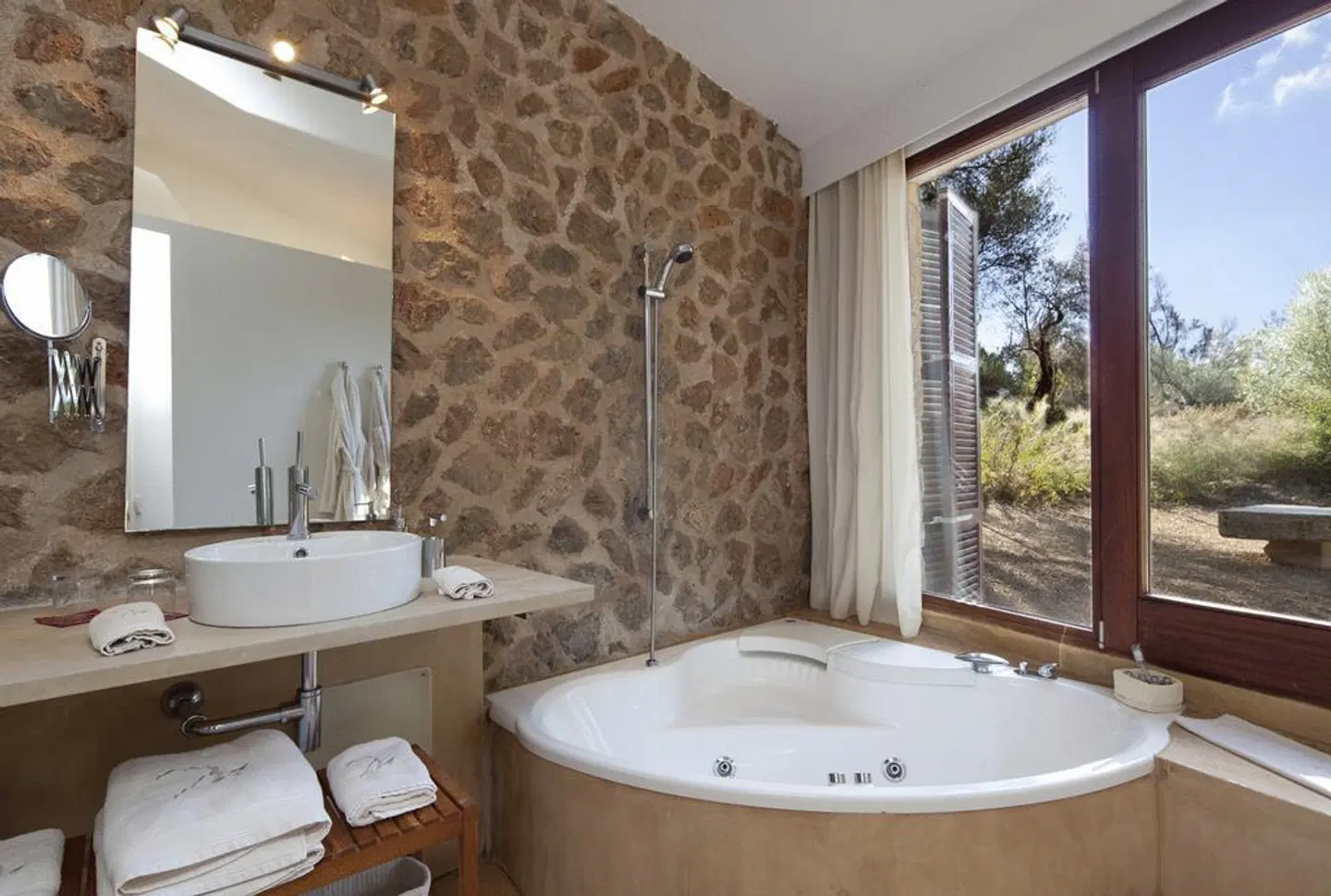 Finca Mirabó de Valldemossa Badezimmer