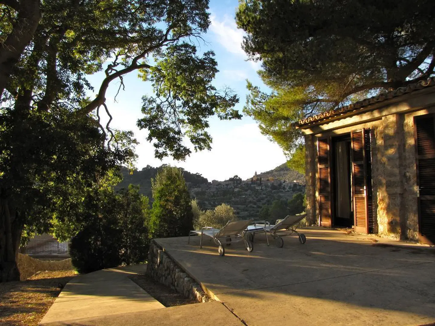 Finca Mirabó de Valldemossa Terrasse