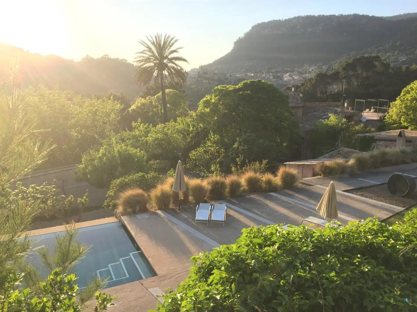 Finca Mirabó de Valldemossa Garten
