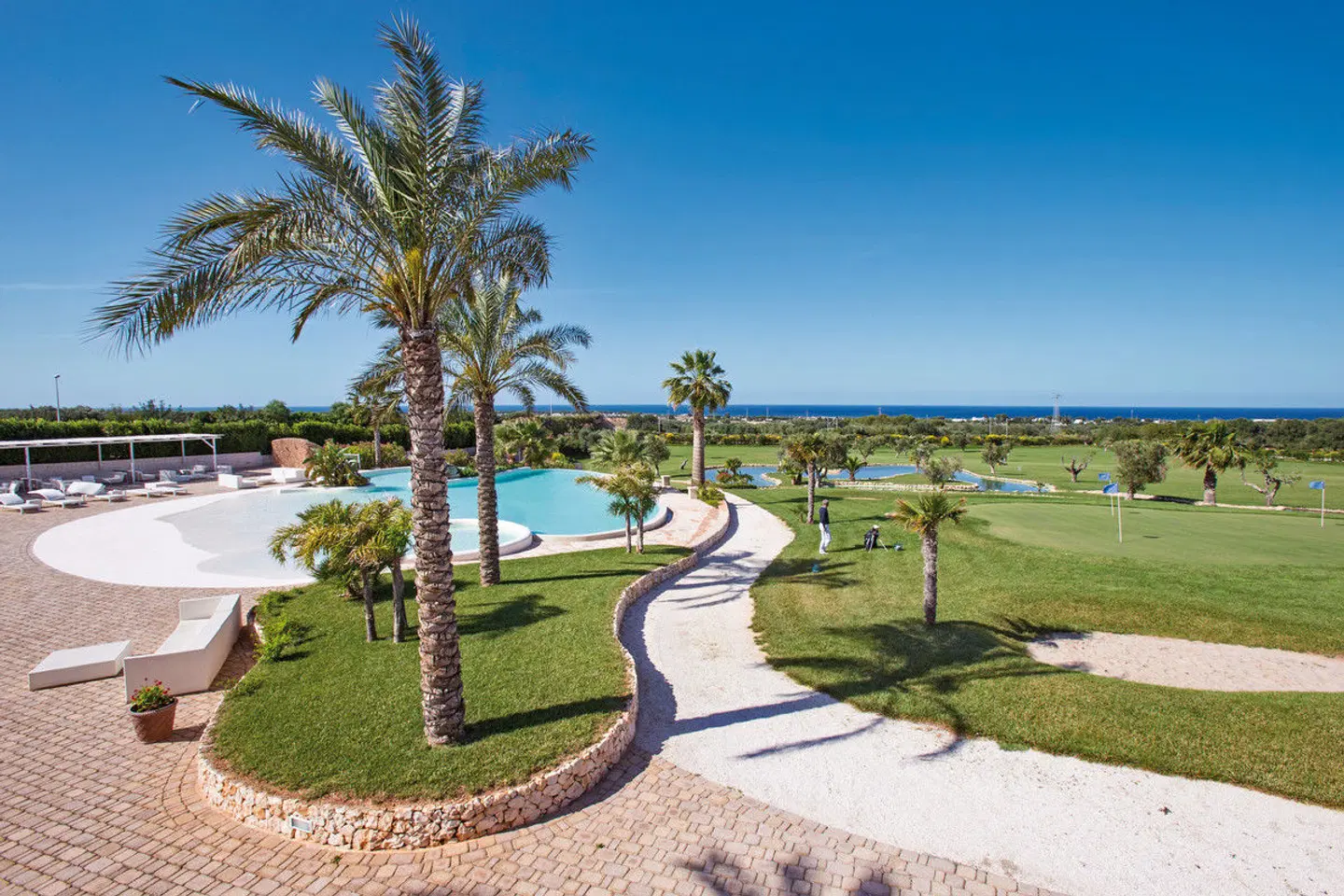 Relais Masseria Caselli Garten
