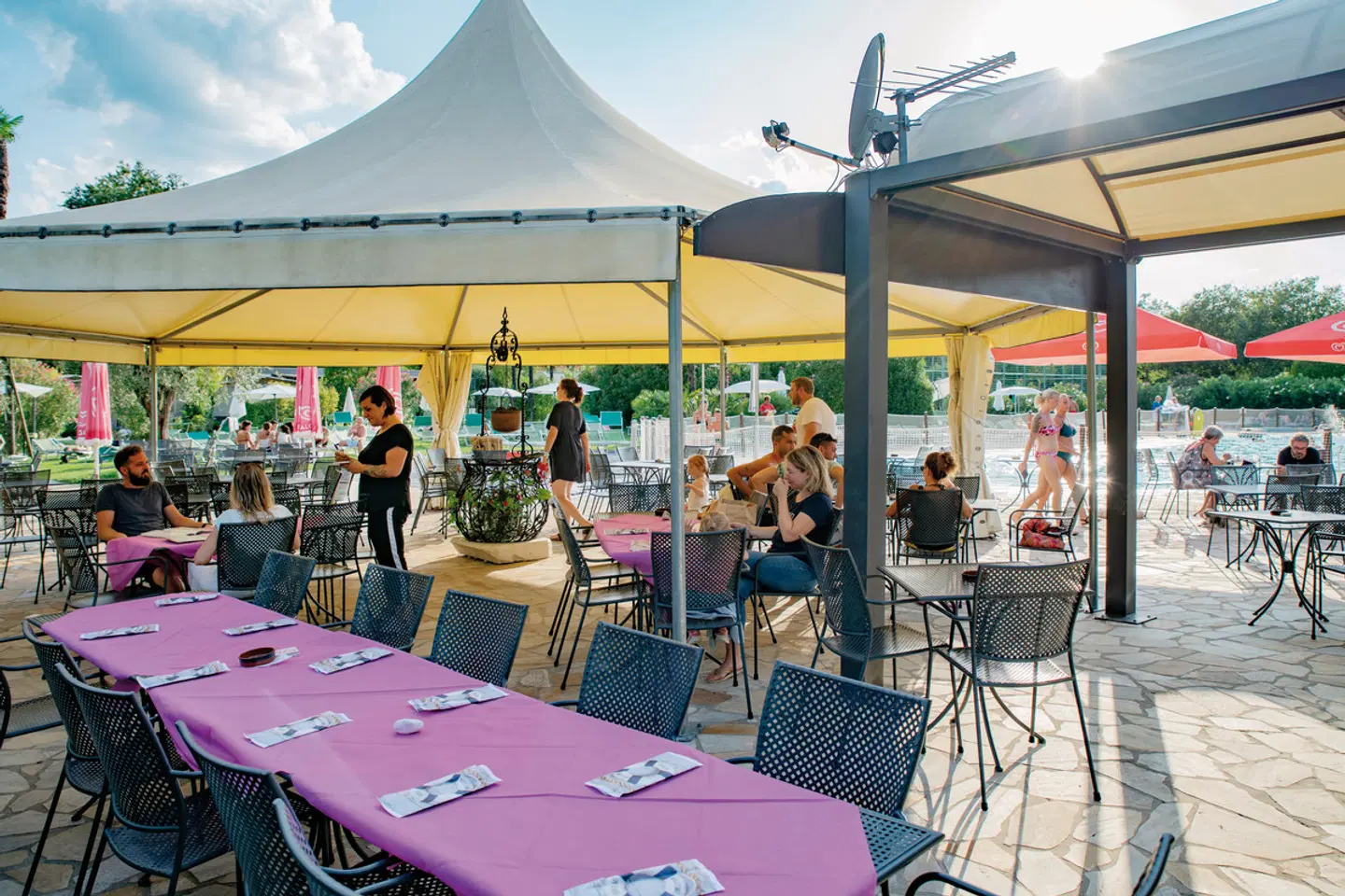 Camping Baia Verde Terrasse