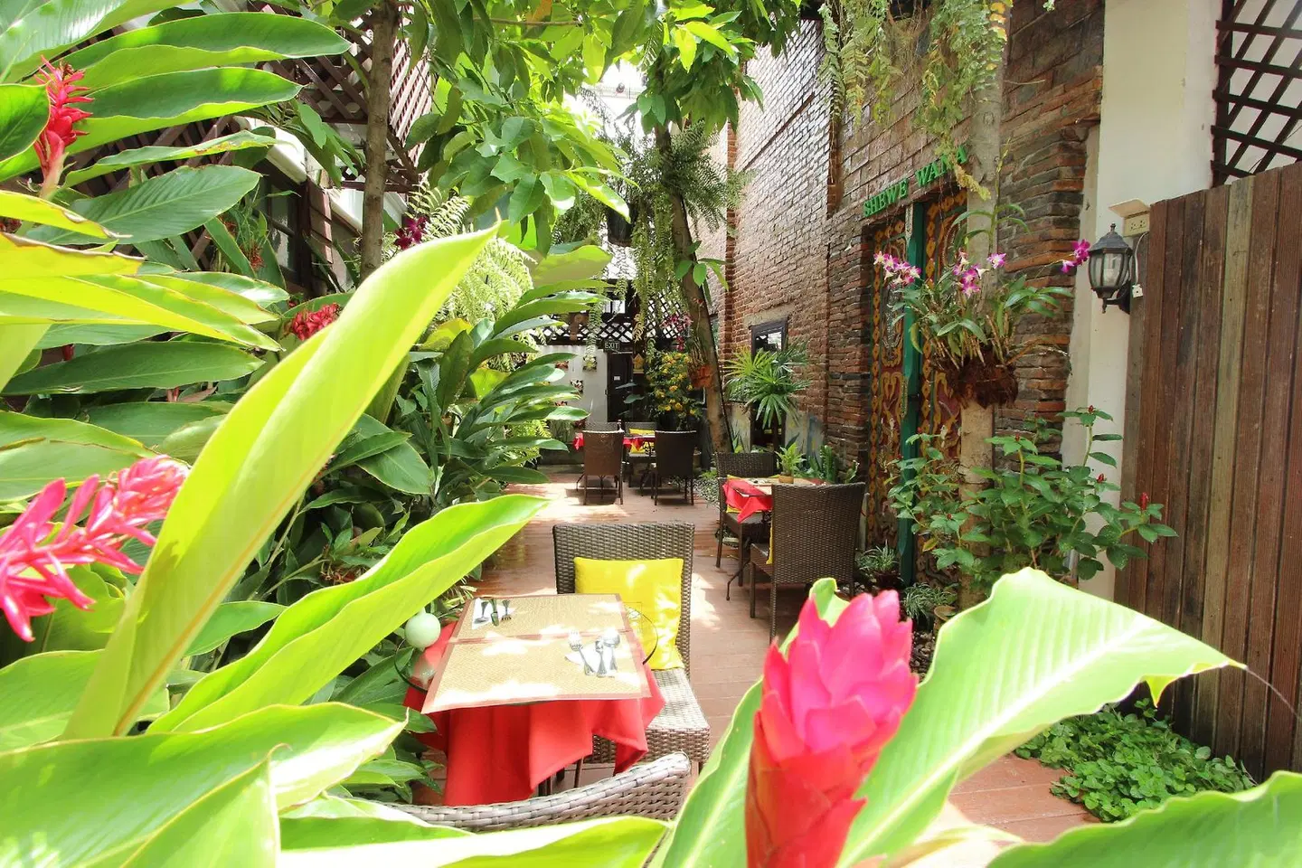 Shewe Wana Boutique Resort & Spa Garten