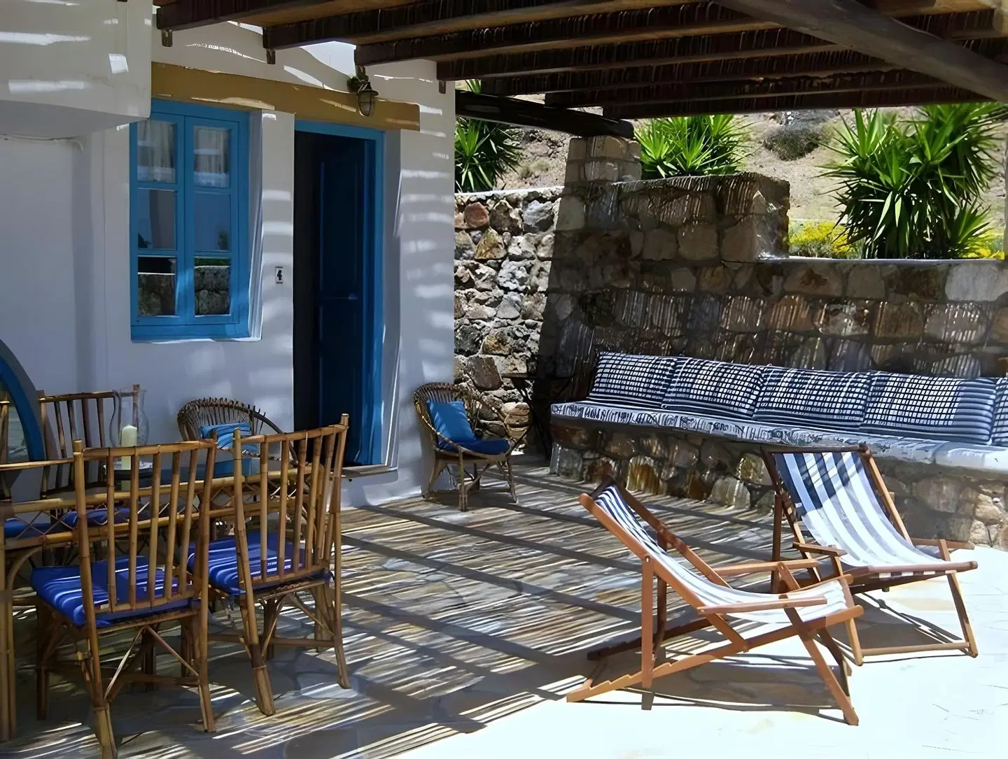 Patmos Studios Terrasse