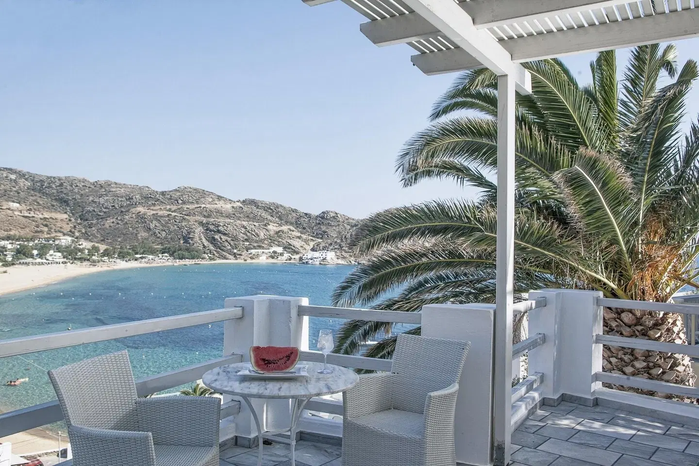 Ios Palace Hotel & Spa Terrasse