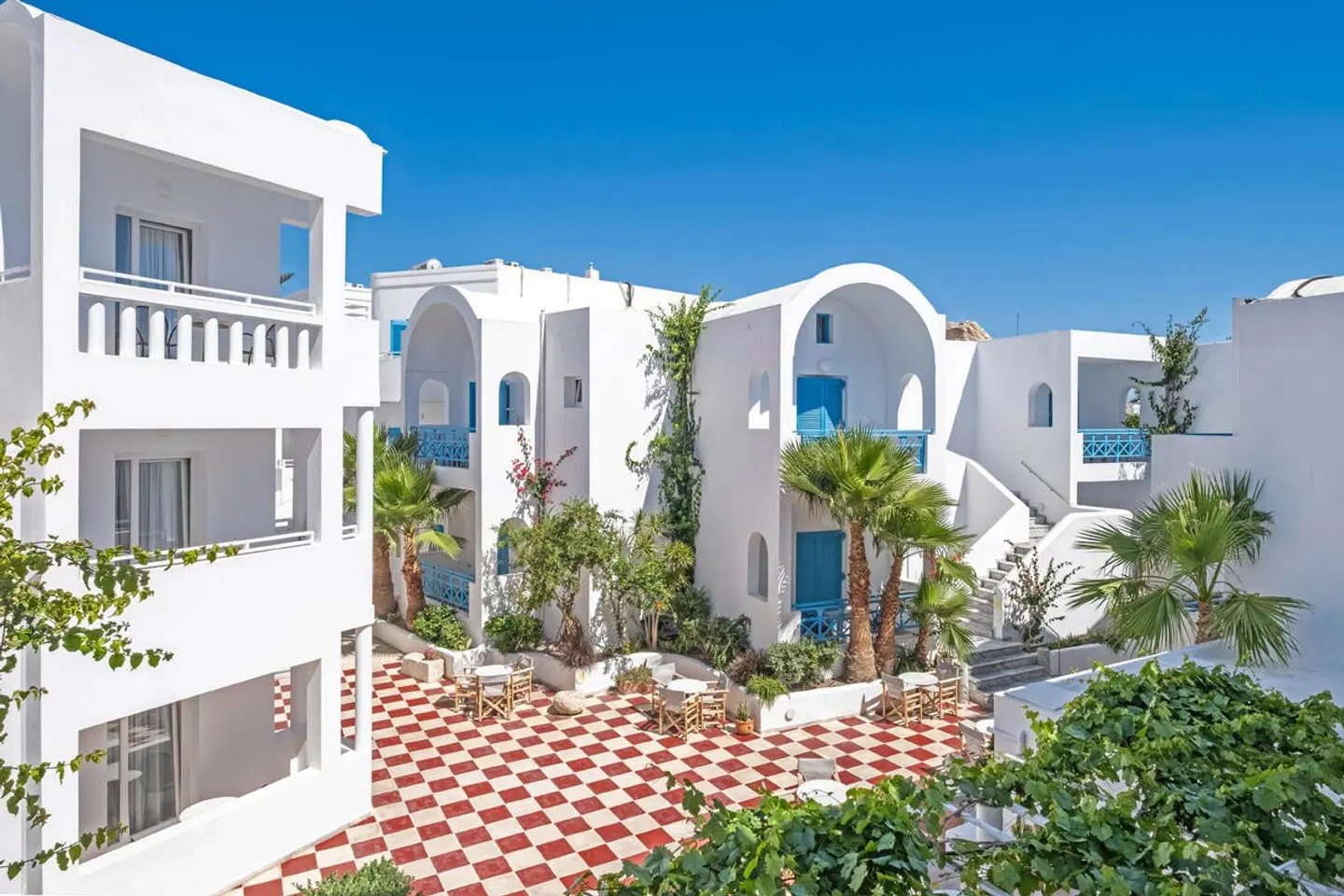 Kamari Beach Terrasse