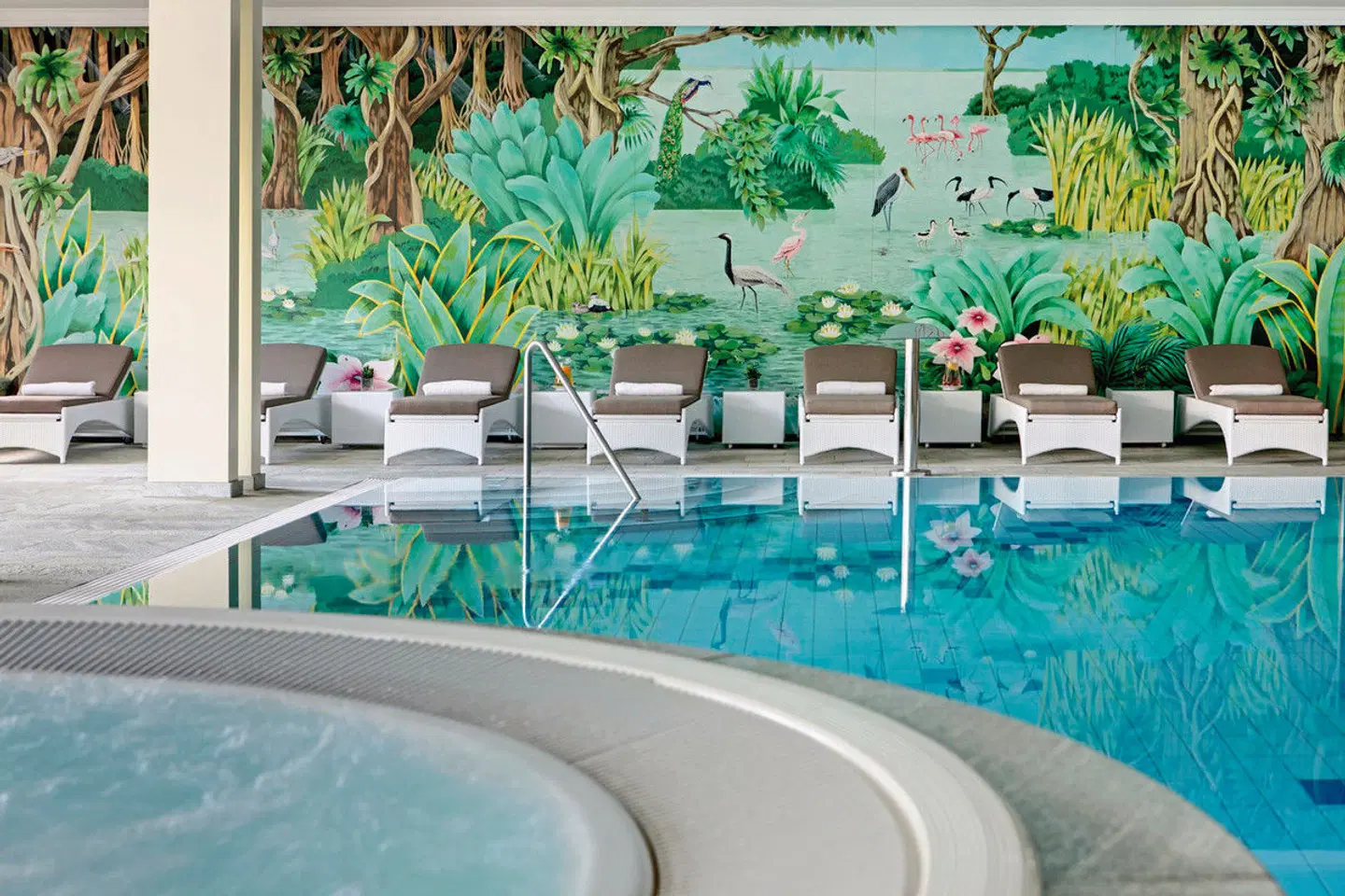 Grandhotel Belvédère Davos Hallenbad