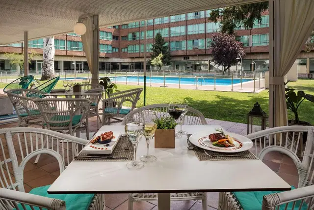 Meliá Barajas Terrasse