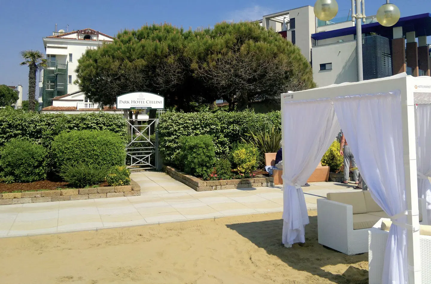 Park Hotel Cellini Garten