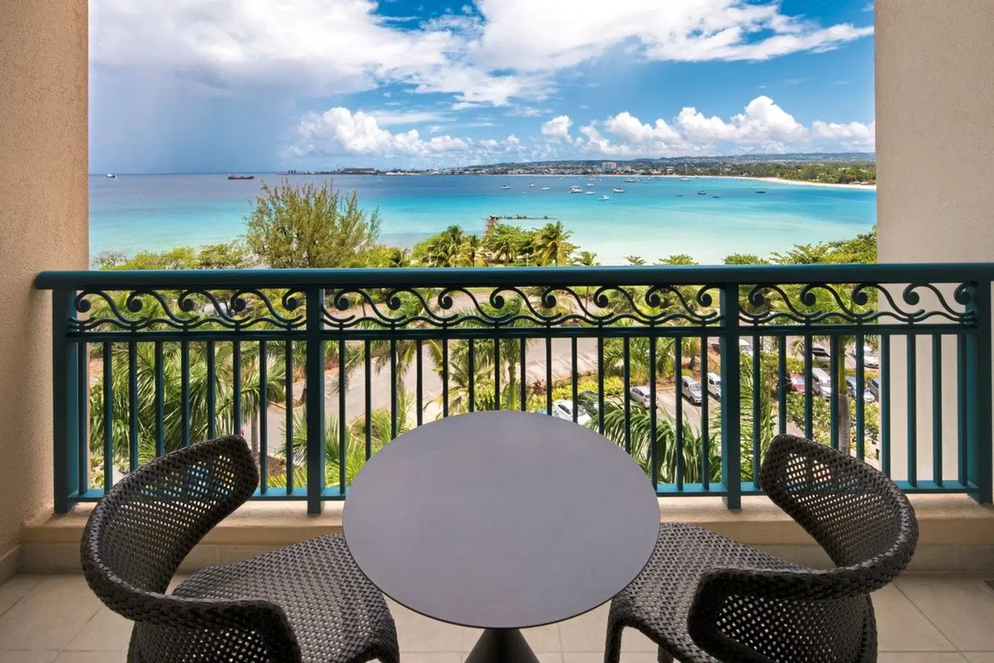 Hilton Barbados Resort Terrasse