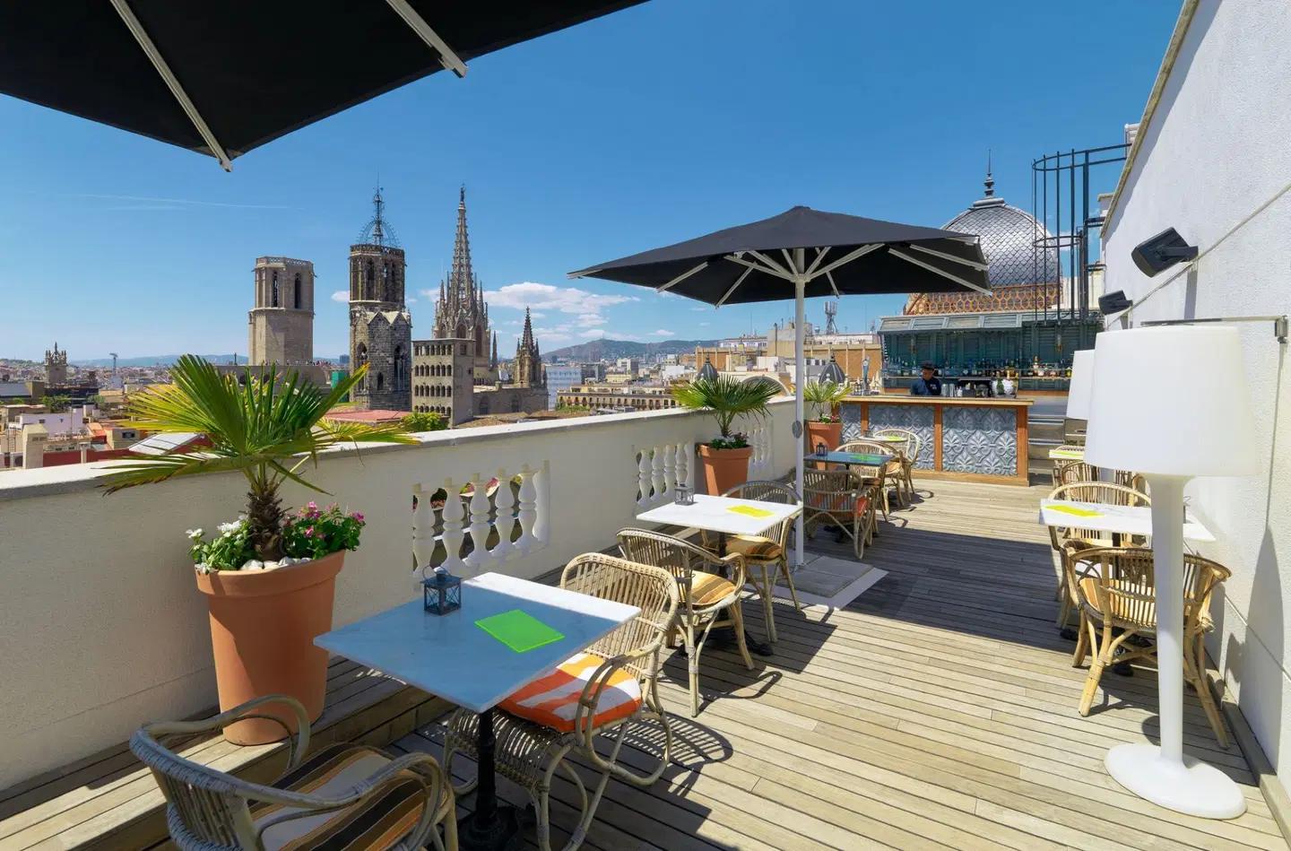 H10 Montcada Boutique Terrasse