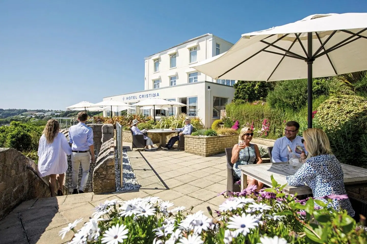 Hotel Cristina Garten