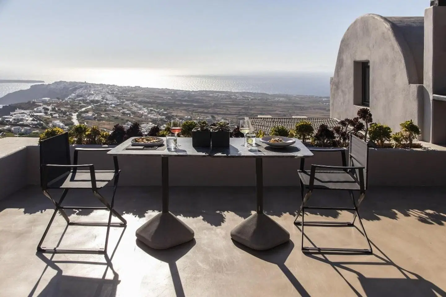 Nimbus Santorini Terrasse