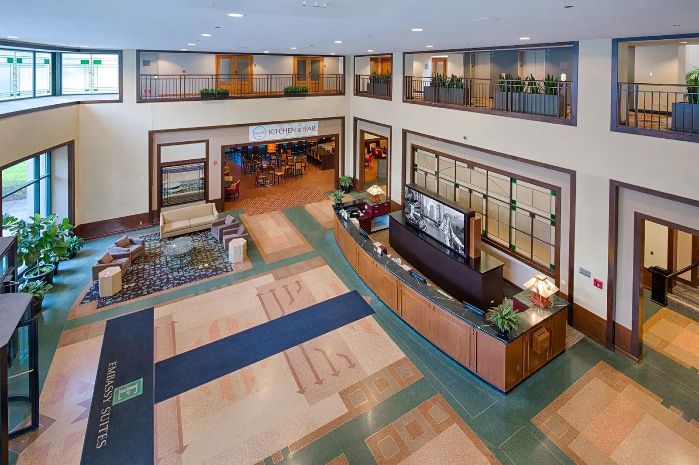 Embassy Suites by Hilton Chicago O'Hare Rosemont Terrasse
