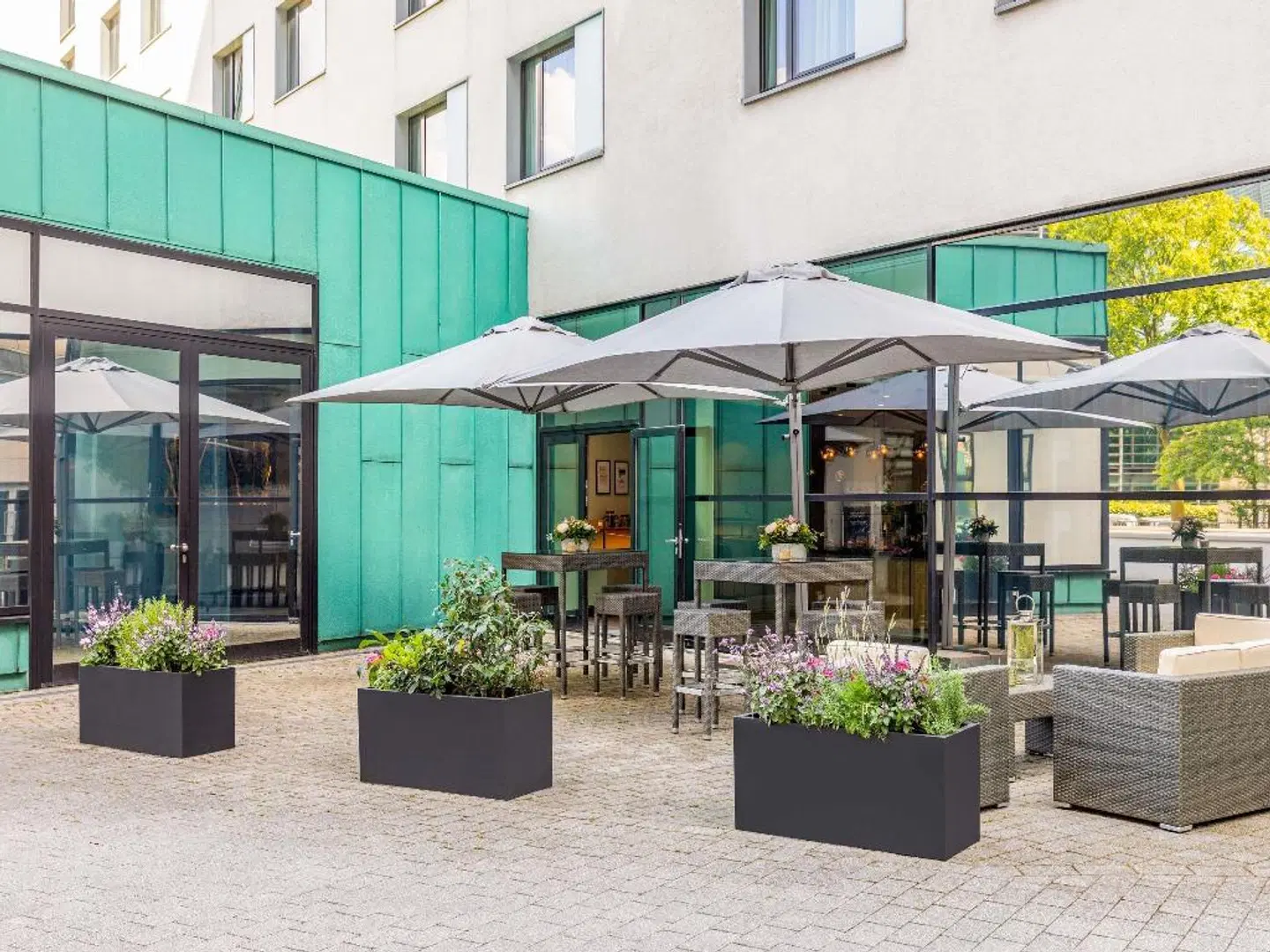 Novotel Hamburg City Alster Hotel Terrasse