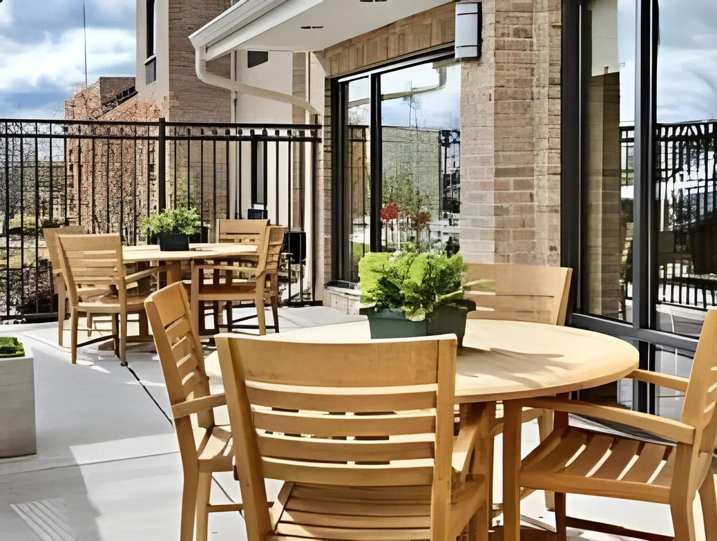 TownePlace Suites by Marriott Joliet South Terrasse