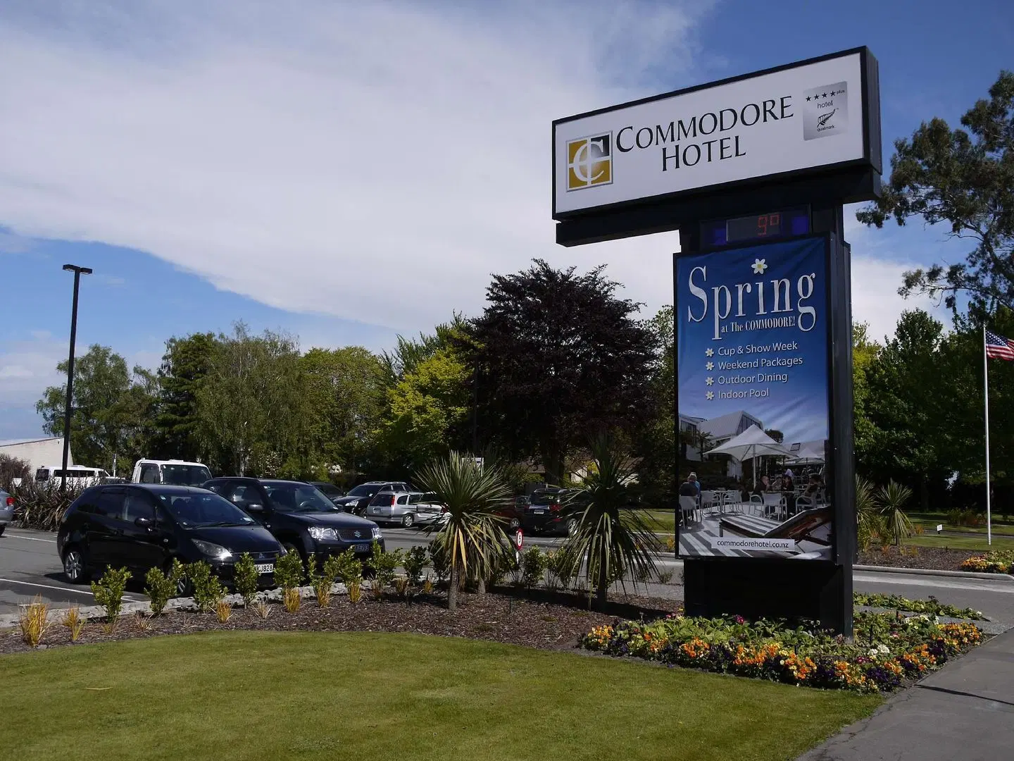 Commodore Airport Hotel Christchurch EXTERIOR